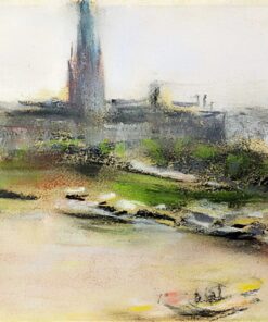 Binnenalster no Jungfernstieg, 1909 – Max Liebermann Max Liebermann Master Apollon