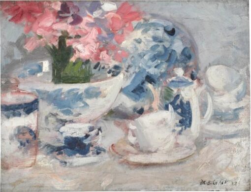 Branco, rosa e azul – Francis Cadell Francis Cadell Master Apollon