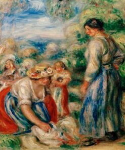 Blanchisseuses – Pierre-Auguste Renoir Pierre-Auguste Renoir Master Apollon