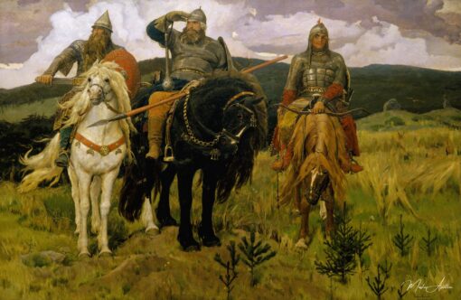 Bogatyrs – Viktor Vasnetsov Viktor Vasnetsov Master Apollon