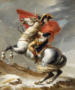 Bonaparte atravessa o col do Grande São Bernardo – Jacques-Louis David Jacques-Louis David Master Apollon