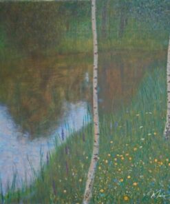 Bordo de lago com bétulas – Gustav Klimt Gustav Klimt Master Apollon
