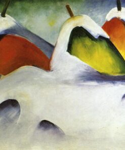 Botas de feno na neve – Franz Marc Franz Marc Master Apollon