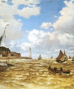 Boca do Sena em Honfleur – Claude Monet Claude Monet Master Apollon