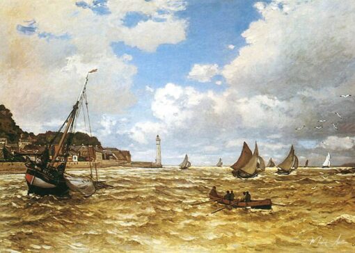 Boca do Sena em Honfleur – Claude Monet Claude Monet Master Apollon