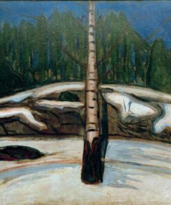 Bétula na neve – Edvard Munch Edvard Munch Master Apollon