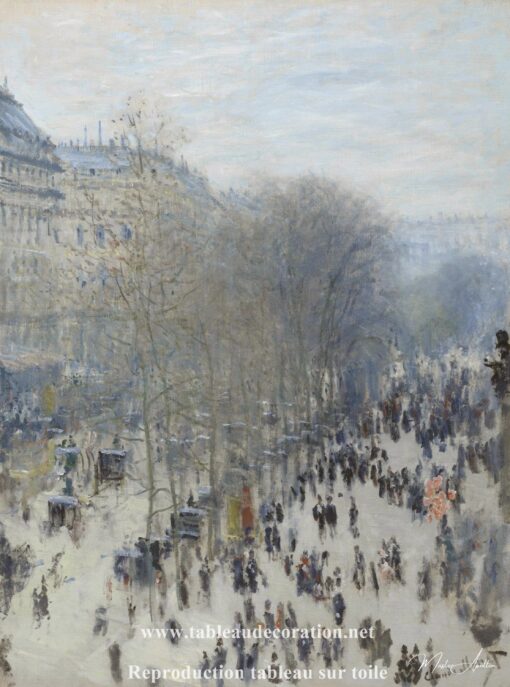 Boulevard des Capucines – Quadro de Monet Claude Monet Master Apollon