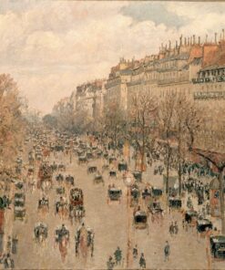 Boulevard Montmartre, sol da tarde – Camille Pissarro Camille Pissarro Master Apollon 2