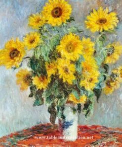 Bouquet de girassóis – Claude Monet quadro de flores Claude Monet Master Apollon