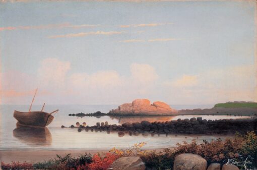 Rock de Brace, Ponto Oriental, Gloucester, por volta de 1864 – Fitz Henry Lane Fitz Henry Lane Master Apollon 2