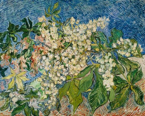 Ramos de castanheiros em flores – Van Gogh Vincent Van Gogh Master Apollon
