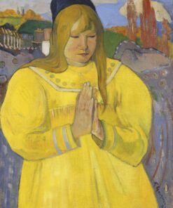 Bretonne orando – Paul Gauguin Paul Gauguin Master Apollon