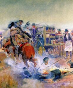 Bronco no café da manhã – Charles Marion Russell Charles Marion Russell Master Apollon