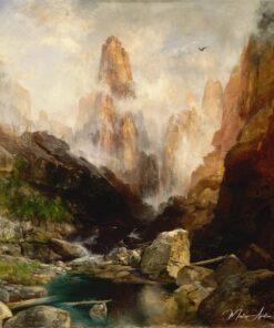 Bruma no Cânion Kanab, Utah – Thomas Moran Thomas Moran Master Apollon
