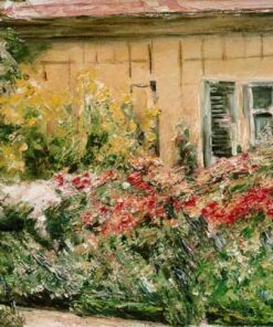 Buissons de flores na casinha do jardineiro voltada para o norte – Max Liebermann Max Liebermann Master Apollon