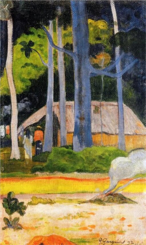 Cabana nas Árvores – Paul Gauguin Paul Gauguin Master Apollon