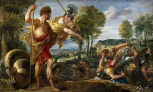 Cadmus semeando os dentes do dragão – Peter Paul Rubens Peter Paul Rubens Master Apollon 2