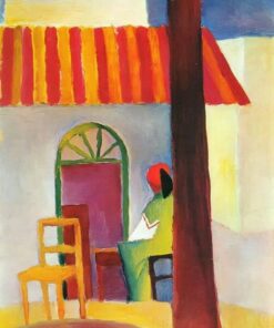Café turco (I) – August Macke August Macke Master Apollon