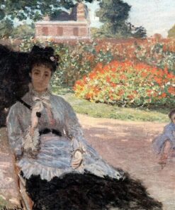 Camille no jardim com Jean – Claude Monet Claude Monet Master Apollon