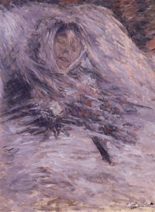 Camille Monet em seu leito de morte – Claude Monet Claude Monet Master Apollon
