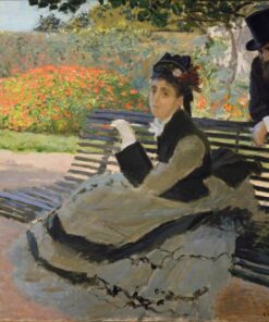 Camille em um banco – Claude Monet Claude Monet Master Apollon