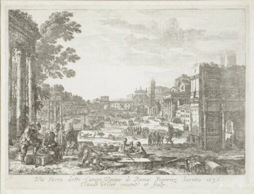 Campo Vaccino (Fórum Romano) – Claude Lorrain Claude Lorrain Master Apollon