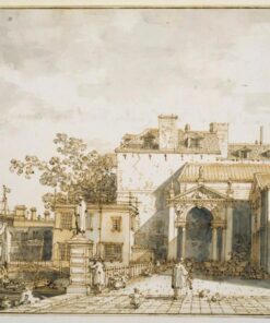 Capricho com reminiscências da Ponte de Westminster e da Casa de Richmond – Giovanni Antonio Canal Giovanni Antonio Canal Master Apollon