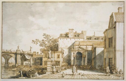 Capricho com reminiscências da Ponte de Westminster e da Casa de Richmond – Giovanni Antonio Canal Giovanni Antonio Canal Master Apollon 2