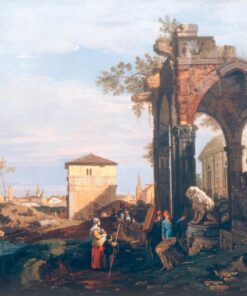 Capriccio e ruína clássica – Giovanni Antonio Canal Giovanni Antonio Canal Master Apollon