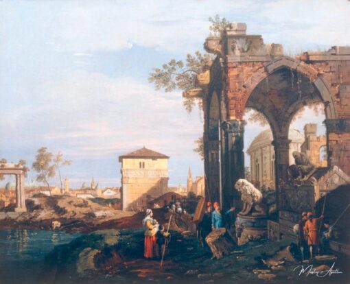 Capriccio e ruína clássica – Giovanni Antonio Canal Giovanni Antonio Canal Master Apollon 2