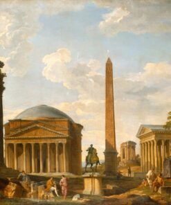 Capriccio romano: O Panteão e outros monumentos, 1735 – Giovanni Paolo Panini Giovanni Paolo Panini Master Apollon