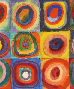 Carrés e círculos concêntricos – Vassily Kandinsky Wassily Kandinsky Master Apollon
