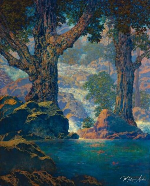 Cascatas (Solidão Silenciosa) – Maxfield Parrish Maxfield Parrish Master Apollon