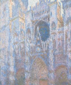Catedral de Rouen, fachada oeste (W1351) – Claude Monet Cathédrales de Rouen de Claude Monet Master Apollon