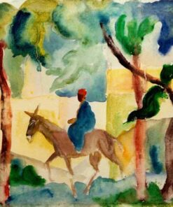 Cavalos de Burro – August Macke August Macke Master Apollon