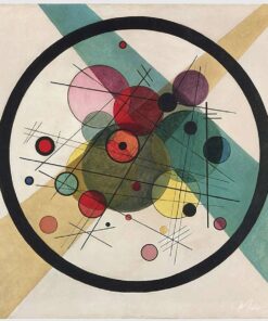 Círculos dentro de um círculo – Vassily Kandinsky Wassily Kandinsky Master Apollon