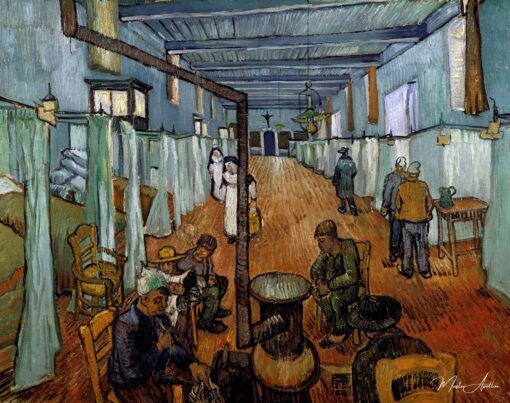 Quarto de hospital em Arles – Van Gogh Vincent Van Gogh Master Apollon