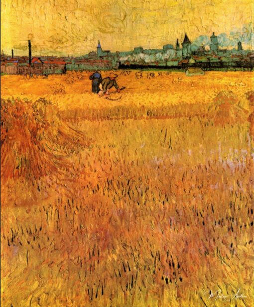 Campo de trigo em Arles – Van Gogh Vincent Van Gogh Master Apollon