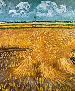 Campo de trigo com feixes – Van Gogh Vincent Van Gogh Master Apollon
