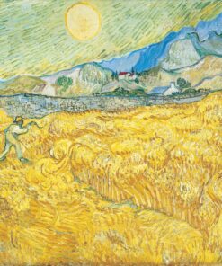 Campo de trigo com um ceifeiro – Van Gogh Vincent Van Gogh Master Apollon