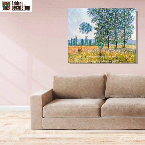 Campos na Primavera – Claude Monet Claude Monet Master Apollon 4