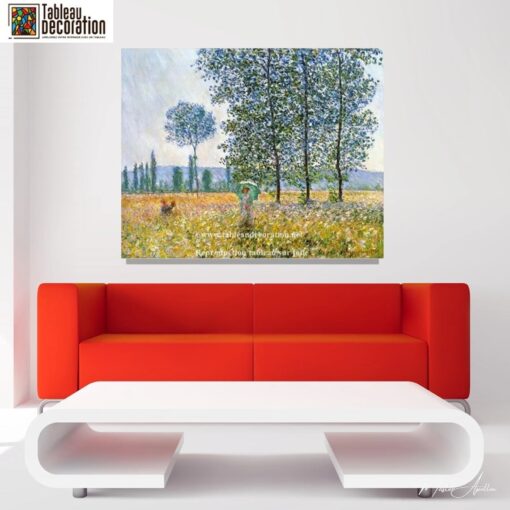 Campos na Primavera – Claude Monet Claude Monet Master Apollon 6