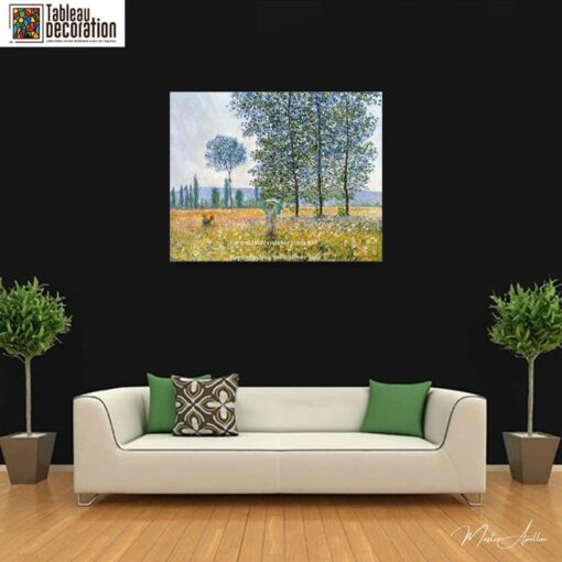 Campos na Primavera – Claude Monet Claude Monet Master Apollon 5