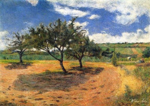 Campos e Árvores – Paul Gauguin Paul Gauguin Master Apollon
