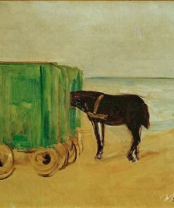Carrinho de banho verde – Max Liebermann Max Liebermann Master Apollon