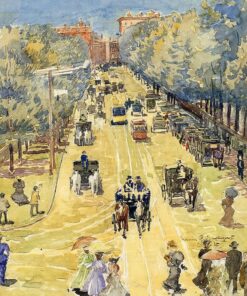 Charles Street, Boston – Maurice Prendergast Maurice Prendergast Master Apollon