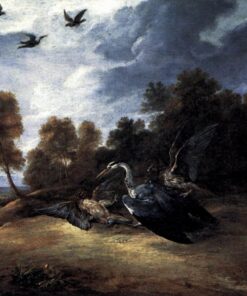 Caça ao garça com o arquiduque Leopoldo Guilherme – David Teniers, o Jovem David Teniers, o Jovem Master Apollon