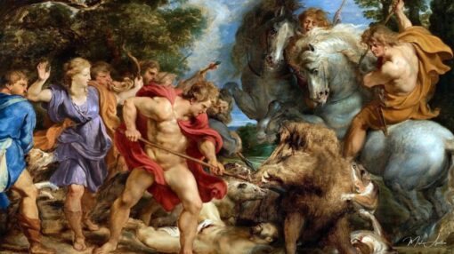 Caça ao javali caledoniano – Peter Paul Rubens Peter Paul Rubens Master Apollon 2