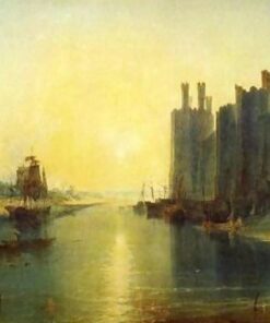 Château de Caernarvon – William Turner William Turner Master Apollon