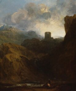 Château de Dolbadarn – William Turner William Turner Master Apollon